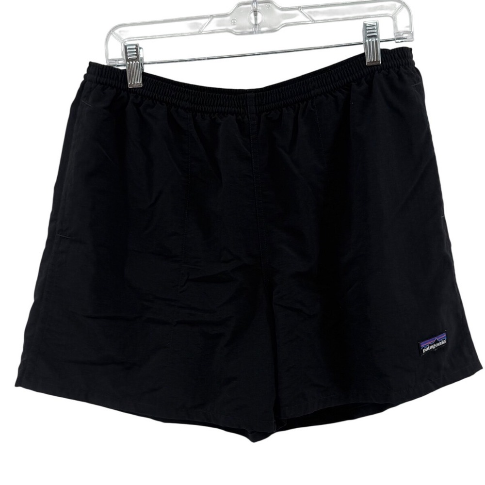 Patagonia Mens M Lined Baggies Shorts 5 Inseam Black 57019 SP13 Medium
